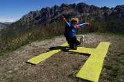 MONTE MAGNODENO e CRESTE DELLA GIUMENTA ad anello da Erve il 25 aprile 2016 - FOTOGALLERY